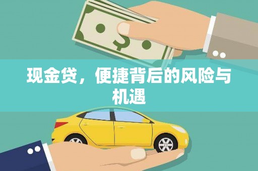 大岭山现金贷，便捷背后的风险与机遇