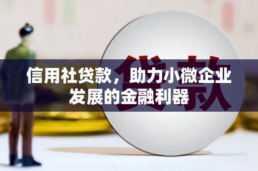 大岭山信用社贷款，助力小微企业发展的金融利器