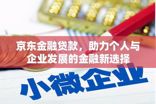 大岭山京东金融贷款，助力个人与企业发展的金融新选择