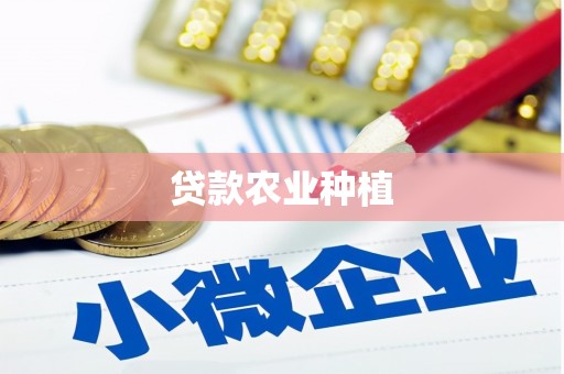 大岭山贷款农业种植
