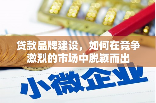 大岭山贷款品牌建设，如何在竞争激烈的市场中脱颖而出