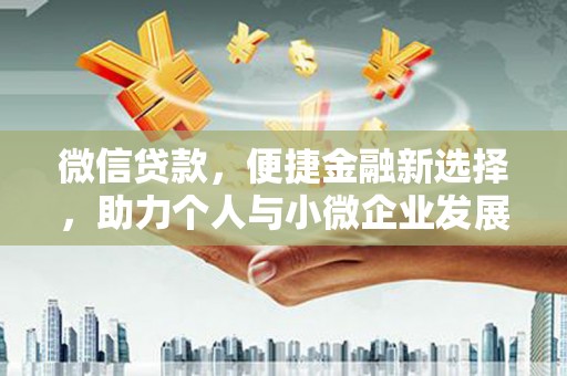大岭山微信贷款，便捷金融新选择，助力个人与小微企业发展