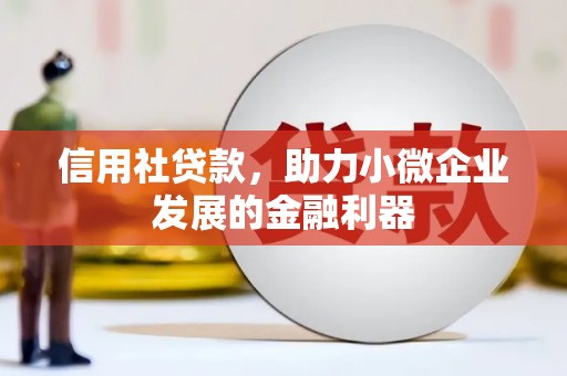 大岭山信用社贷款，助力小微企业发展的金融利器