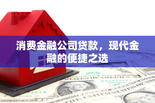 大岭山消费金融公司贷款，现代金融的便捷之选
