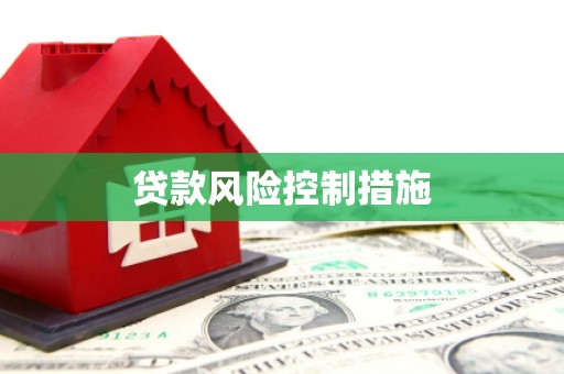 大岭山贷款风险控制措施